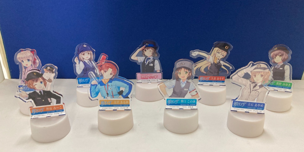 【鉄道】鉄道むすめボトルキャップ(カプセルトイ)を発売します。(2021/9/4発売)