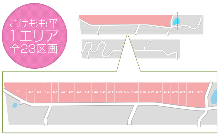 こけもも平1区画