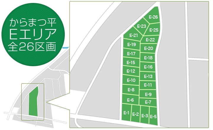 からまつ平E区画