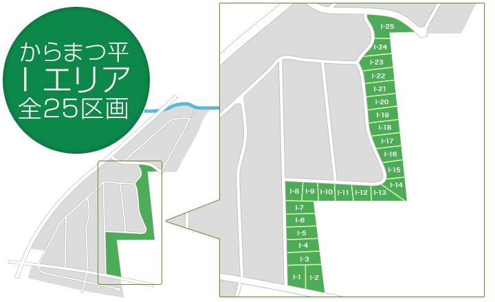 からまつ平I区画