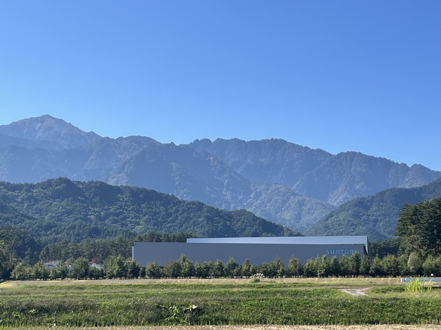 サントリー天然水北アルプス信濃の森工場