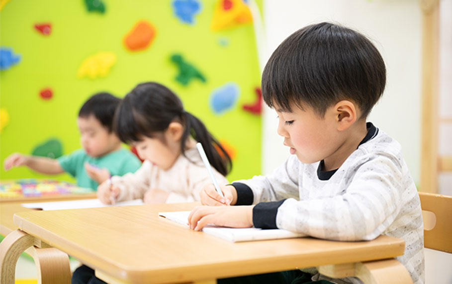 写真：お子様の習い事の様子