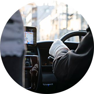 写真：タクシードライバー