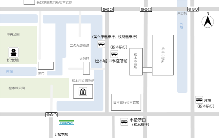 駅 バスのりばのご案内 一覧 長野のバス 鉄道ならアルピコ交通株式会社