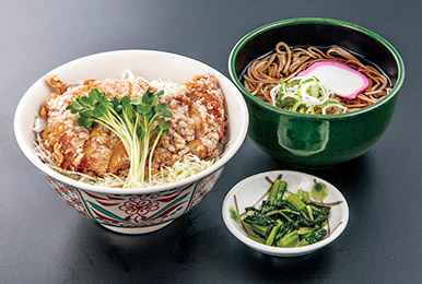 山賊焼き丼セット イメージ